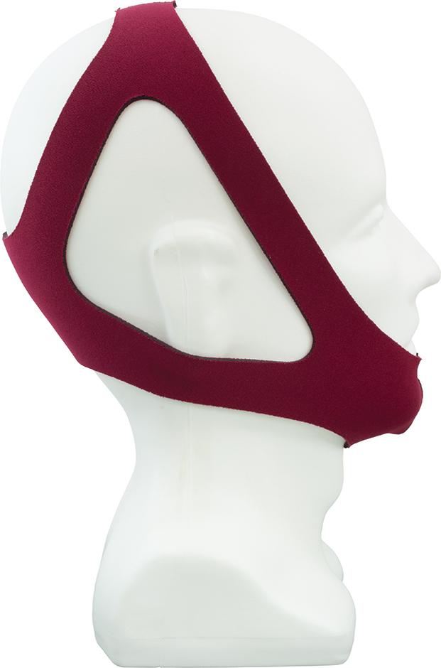 Image of Roscoe 3 Point Chin Strap, Adjustable, Ruby Red