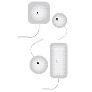 Image of S-Series Self-Adhering Reusable Stimulating Electrodes 2" Square