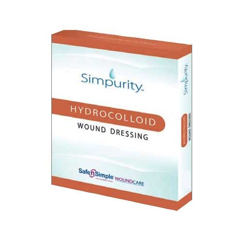 Image of Safe N Simple Simpurity Hydrocolloid, 4" x 4"