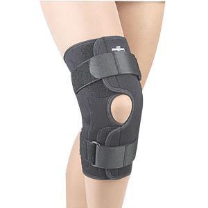 Image of Safe-T-Sport Wrap-Around Hinged Knee Stabilizing Brace, Neoprene, X-Large