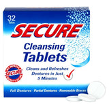 Image of Secure® Cleansing Tablet, 32 Count