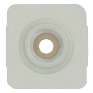 Image of Securi-T USA Standard Wear Convex Wafer White Tape Collar Cut-to-Fit (5" x 5")