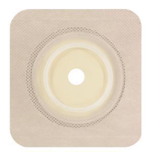 Image of Securi-T USA Standard Wear Wafer Tan Tape Collar Cut-to-Fit (4-1/4" x 4-1/4")