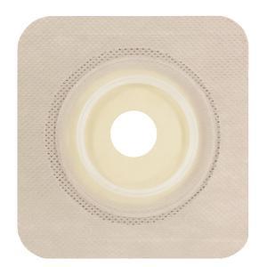 Image of Securi-T USA Standard Wear Wafer Tan Tape Collar Pre-Cut 7/8" (4-1/4" x 4-1/4")