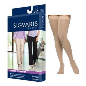 Image of Select Comfort Thigh-High with Grip-Top, 20-30, Medium, Long, Closed, Natural