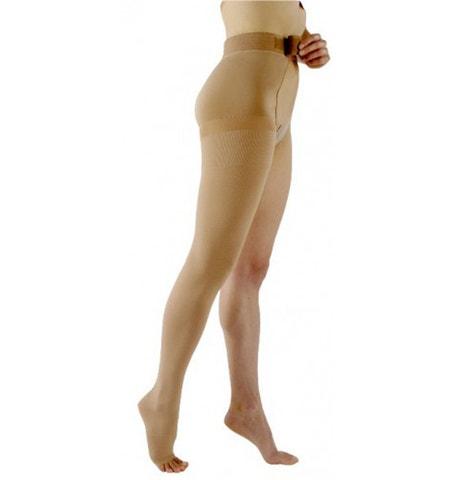 Image of Select Comfort Thigh-High with Waist Attachment, 30-40, Large, Short, Open, Crispa, Right