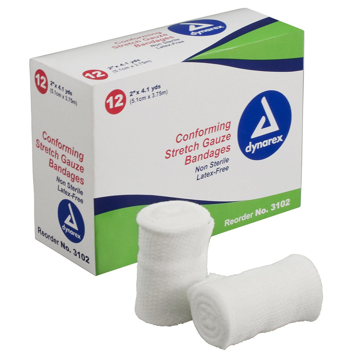 Image of Self-Adhering Stretch Gauze Bandage 2", Nonsterile