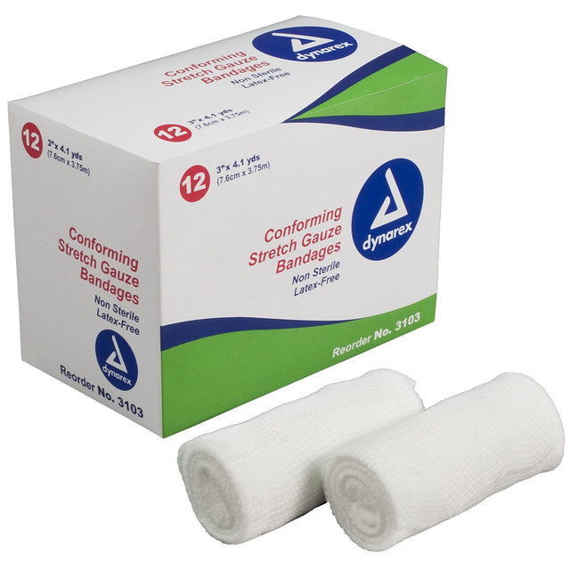 Image of Self-Adhering Stretch Gauze Bandage 3", Nonsterile