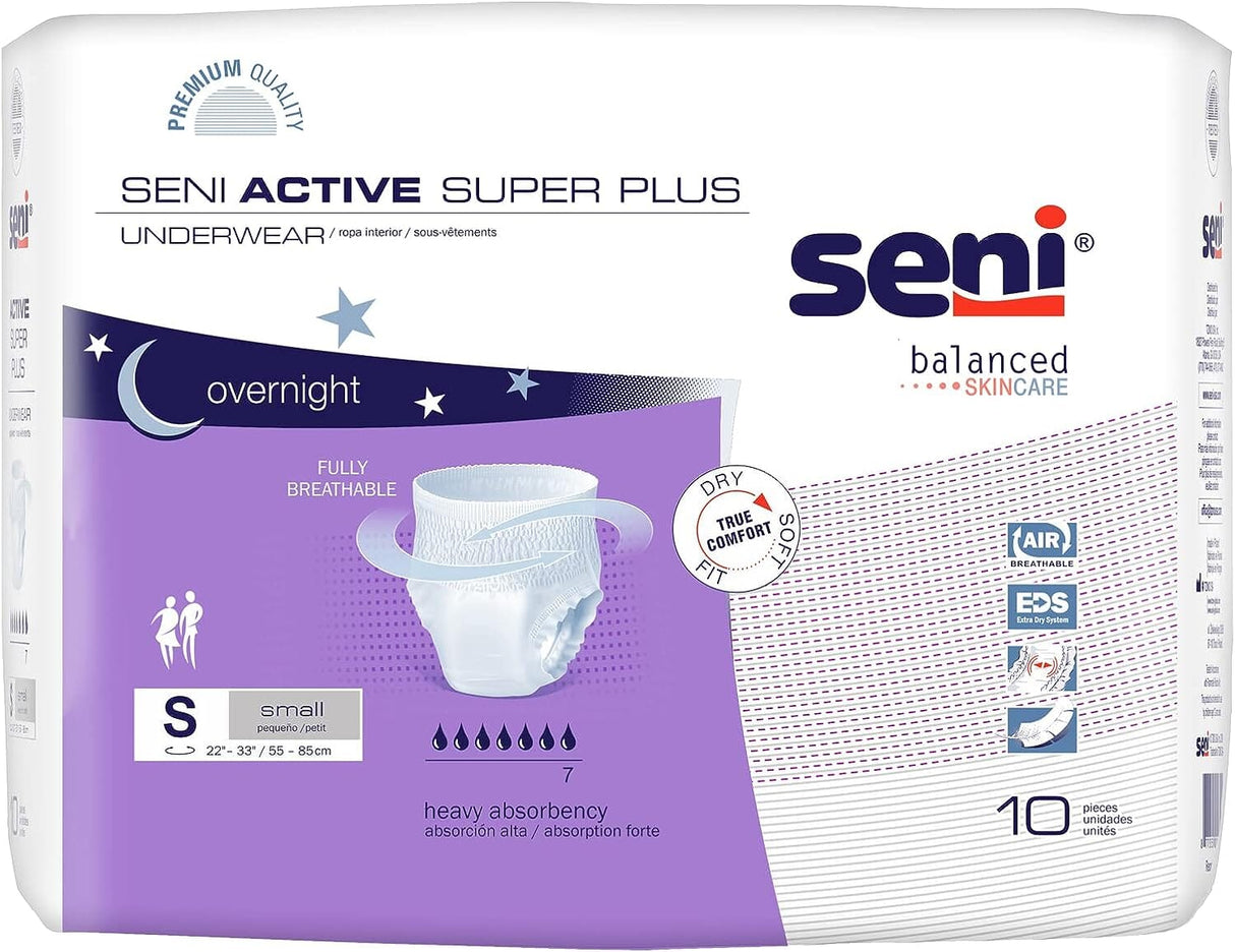 Image of Seni Active Super Plus Protective Underwear - Heavy Absorbency