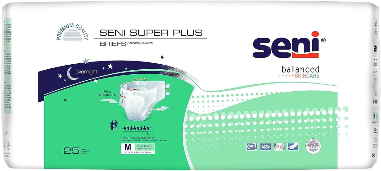 Image of Seni Super Plus Briefs - Heavy Absorbency