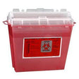 Image of Sharps Container 5 Quart, Translucent Red