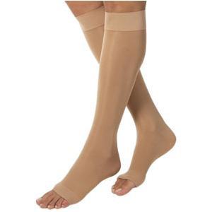 Image of Sheer Fashion Calf, 15-20mmHg, Size C, Open Toe, Suntan