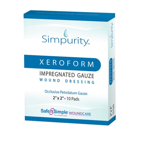 Image of Simpurity™ XeroForm Petrolatum Impregnated Gauze Wound Dressing