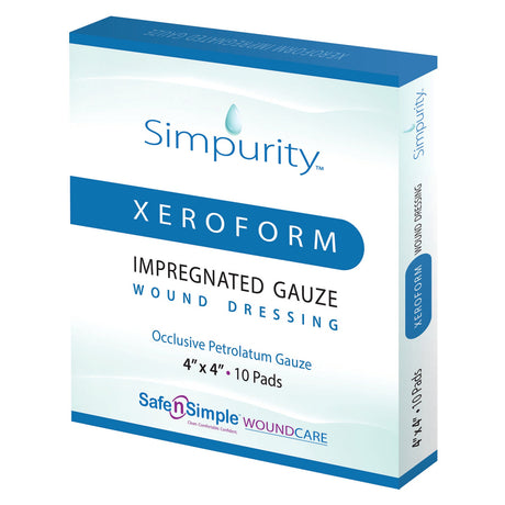 Image of Simpurity™ XeroForm Petrolatum Impregnated Gauze Wound Dressing