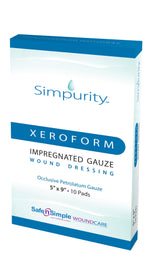 Image of Simpurity™ XeroForm Petrolatum Impregnated Gauze Wound Dressing