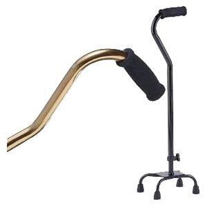 Image of Small Base Quad Cane, Bronze