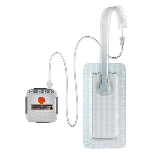 Image of Smith & Nephew Pico 7 Two Dressing Negative Pressure Wound Therapy System, 3.9" x 11.8"