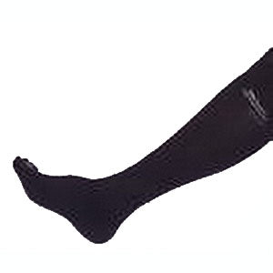 Image of Soft, Knee High, Open Toe, 30-40, Sz 5, Reg, Black