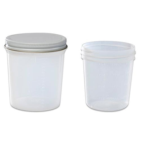 Image of Specimen Cup, 4 oz, Non-Sterile, Bulk, Positive Seal Indicator