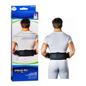 Image of Sportaid Durofoam Back Belt, 6", Black, X-Large