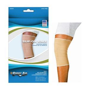 Image of Sportaid Knee Brace Slip-On, Beige, Large, 17.5" - 20"