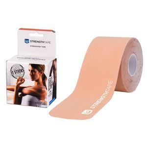 Image of StrengthTape Kinesiology Tape 5M Precut Roll, Beige, 16'4" L x 2" W