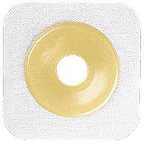 Image of Sur-fit Natura Stomahesive Cut-to-fit Flexible Wafer 5" x 5" Flange 2-3/4" White