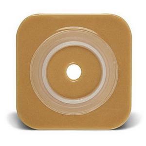 Image of Sur-Fit Natura Stomahesive Cut-to-Fit Wafer 4" x 4", 1 to 3/4" Flange