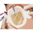 Image of Tegaderm CHG Chlorhexidine Gluconate IV Securement Dressing 3-1/2" x 4-1/2"