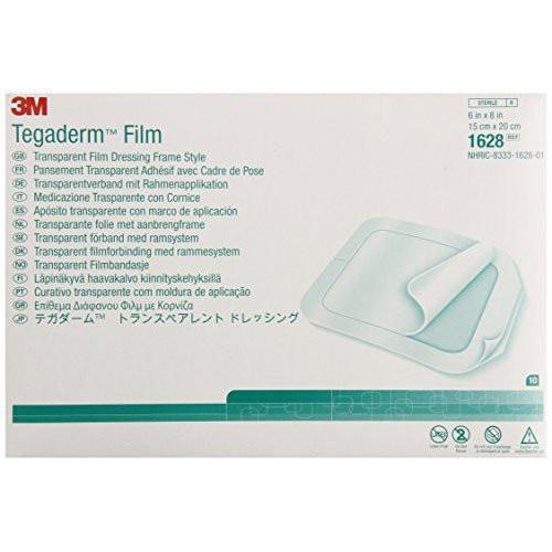 Image of Tegaderm Transparent Adhesive Film Dressing Frame Style 6" x 8"