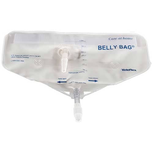 Image of Teleflex Belly Drainage Bag® with Waist Belt, 1000mL