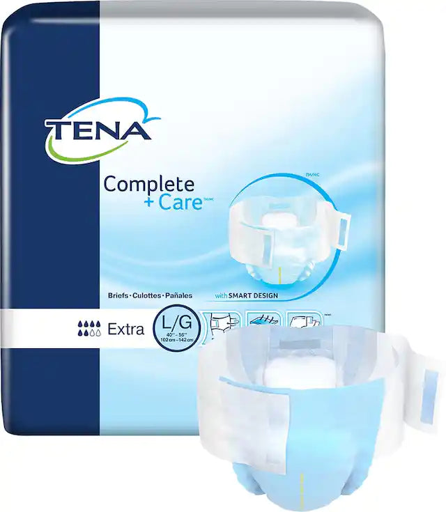 Image of TENA Complete +Care Incontinence Briefs