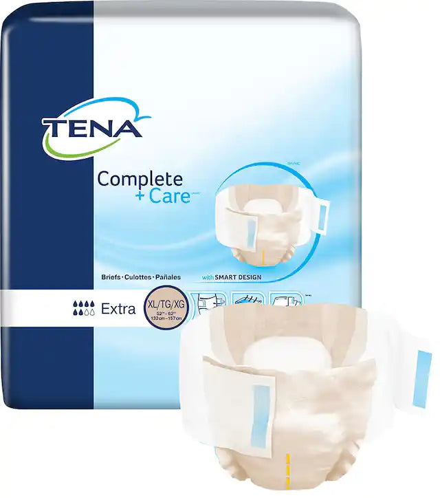 Image of TENA Complete +Care Incontinence Briefs