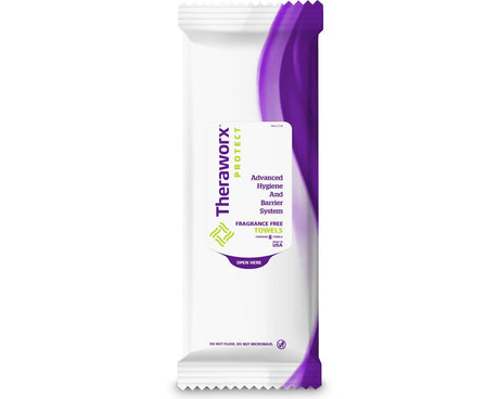 Image of Theraworx Protect Bathing Wipes, Fragrance Free