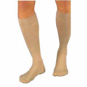 Image of UltraSheer Knee-High Firm Compression Stockings Small, Natural