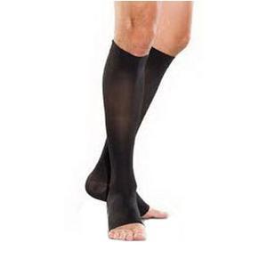 Image of UltraSheer Women's Knee-High Moderate Compression Stockings Medium, Black