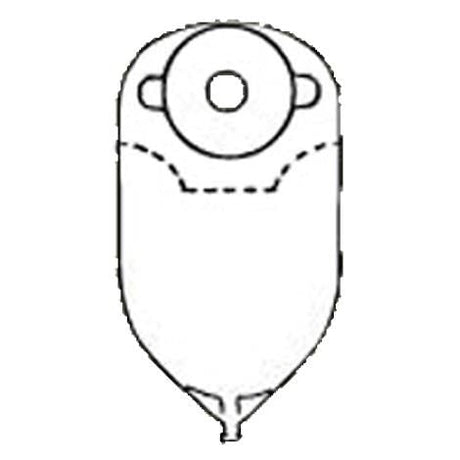 Image of Urine Pouch w/Flutter Valve, 1"