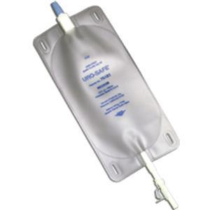 Image of Uro-Safe Vinyl Leg Bag with Thumb Clamp, Medium 18 fl oz.