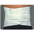 Image of White, Md (34"-36") Lumbo Supp w/Sngl Tensn Straps