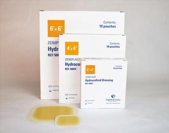 Image of ZeniMedical ZeniPlast Hydrocolloid Dressing 4" x 4"