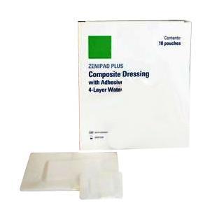 Image of ZeniPad Plus Mulit-Layer Composite Wound Dressing, 4" x 10"